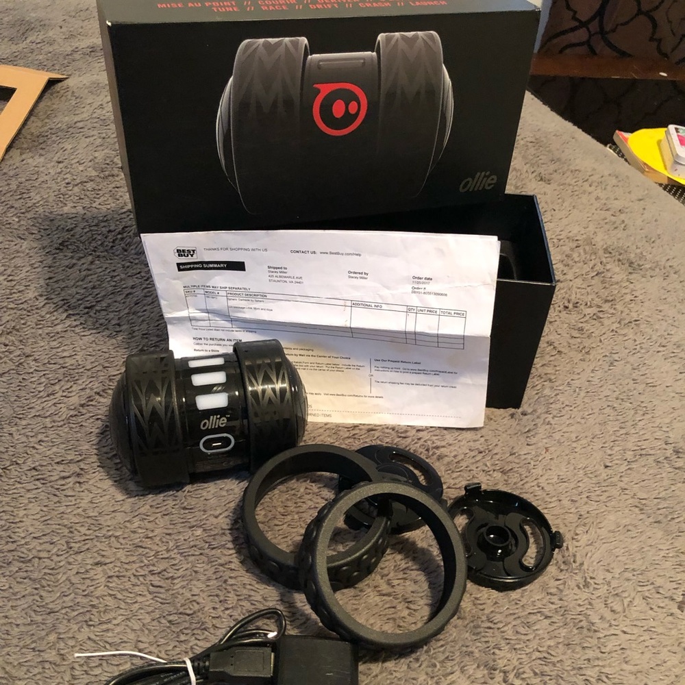 Darkside Sphero Ollie App Control Robot & Extras